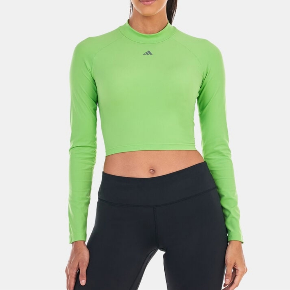 Adidas Set Hiit Heat Top +Performance Training Tailored Hiit 7/8 Leggings bnwt - Picture 6 of 13